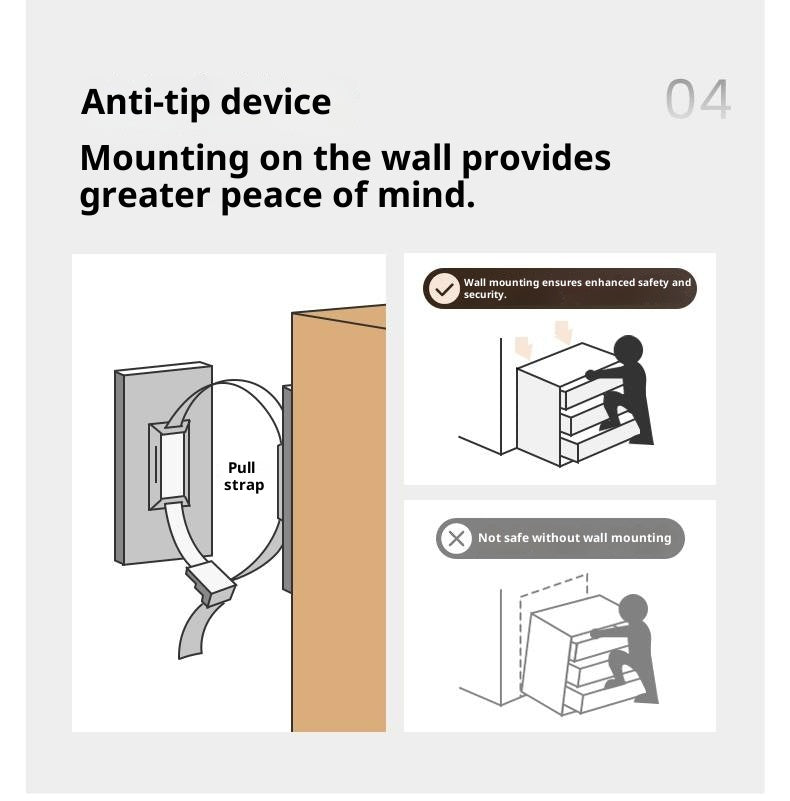 Oak Solid Wood Dustproof Bookcase