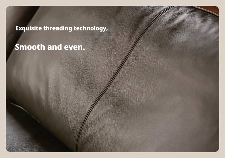 Black Walnut Solid Wood,Solid Sandalwood Genuine leather, fabric Sofa