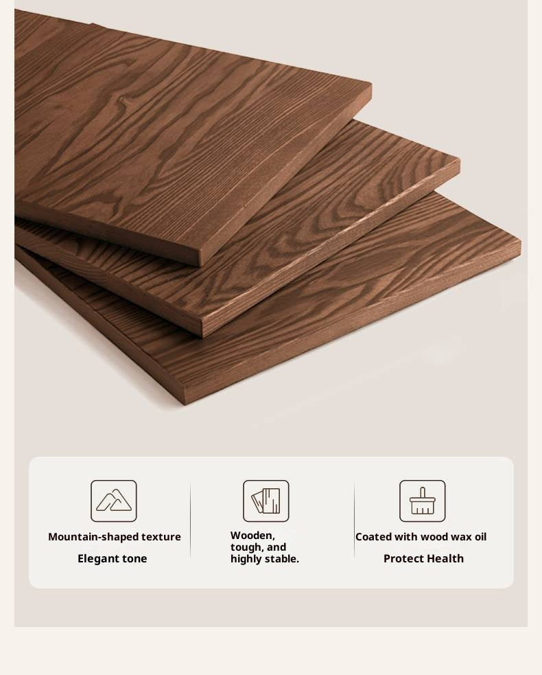 Ash Solid Wood French Retro Teddy Armchair