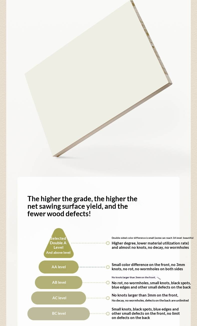 Rubberwood Solid Wood Cream Style Office Desk