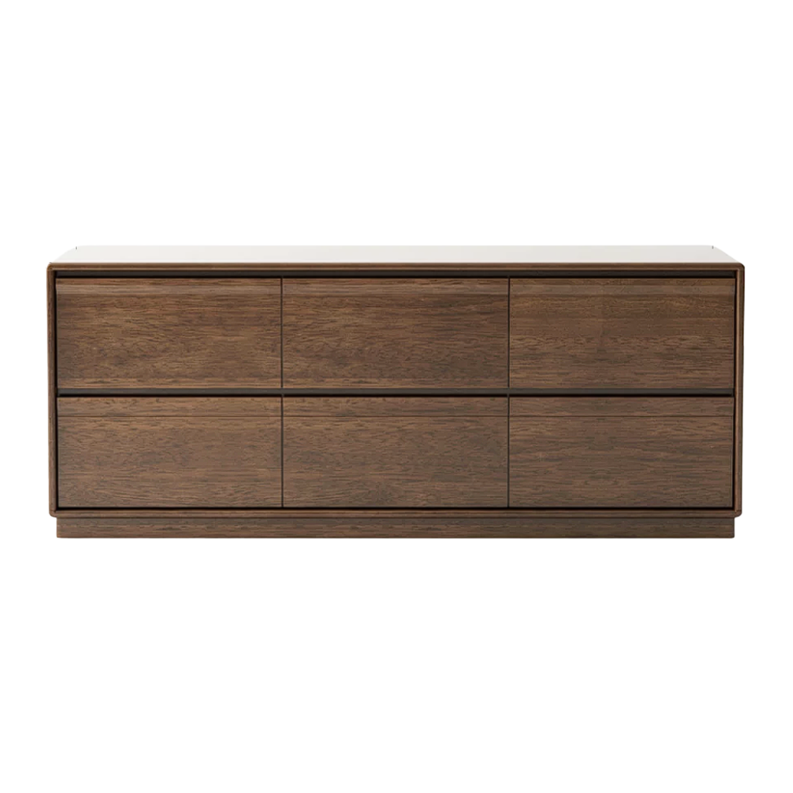 Black Walnut, Sandalwood Solid Wood Dresser