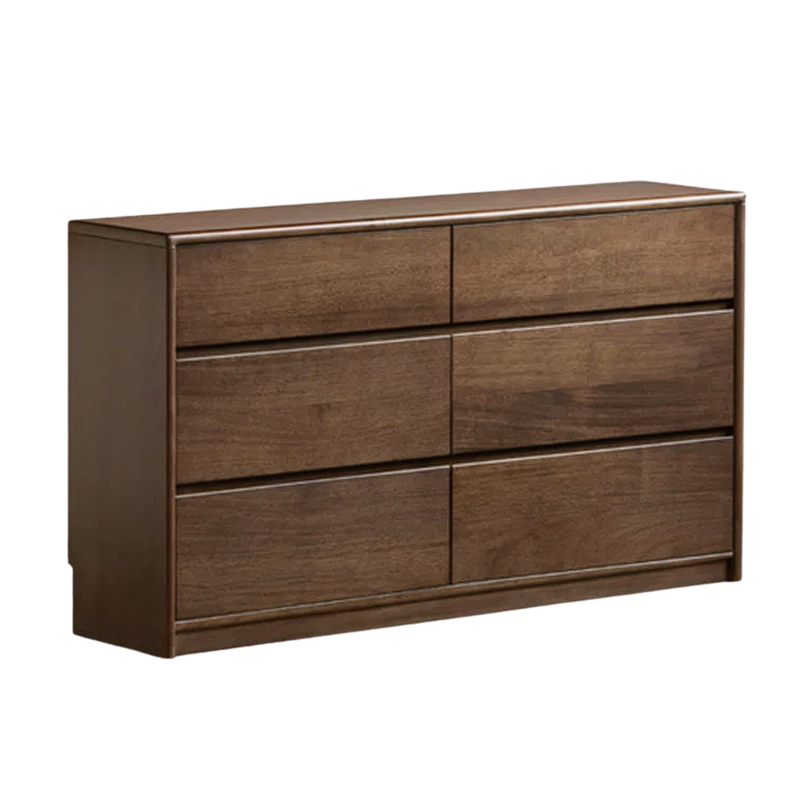 Black Walnut, South American Walnut Solid Wood chest of drawers