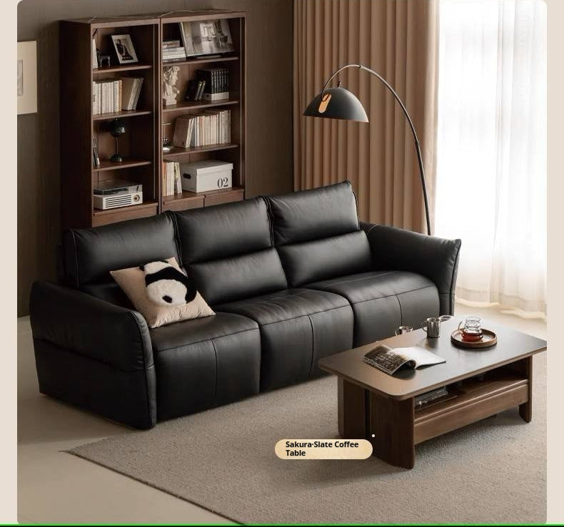 Genuine Leather Electric Luxury High Backrest Sofa