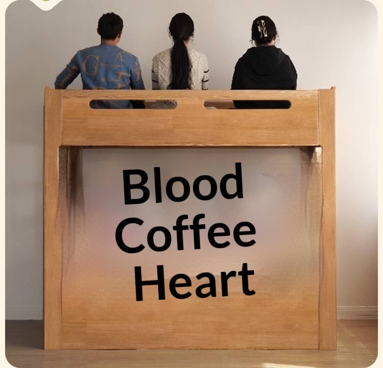 Rubberwood Solid Wood Children's Multifunctional Box Bunk Bed