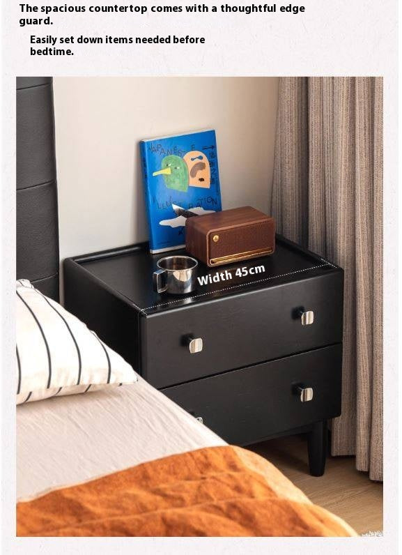 Solid RubberWood Classic Nightstand.
