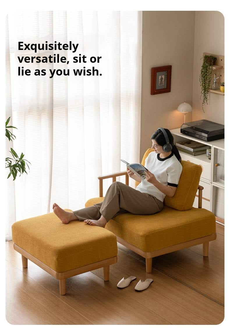 European Beech Wood Fabric Free Combination Sofa