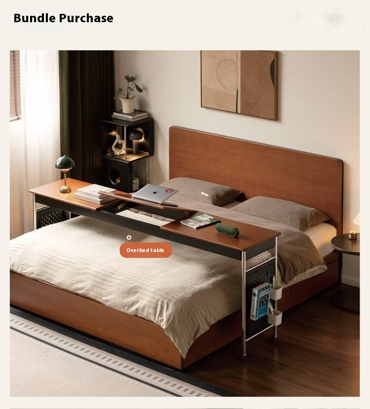 Poplar Solid Wood Bauhaus Box Bed