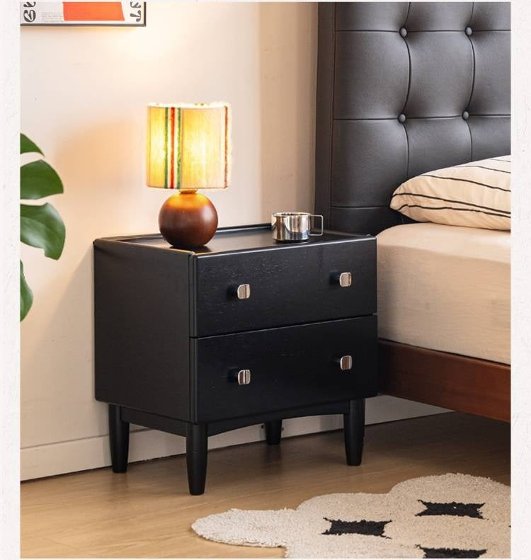 Solid RubberWood Classic Nightstand.