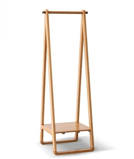 Сlothes hangers rack +Woven basket