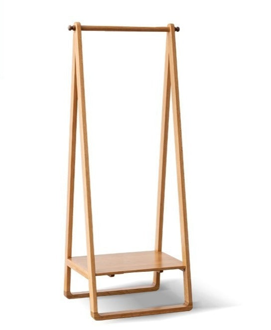 Сlothes hangers rack +Woven basket