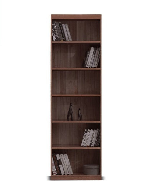 Oak, Solid Rubberwood Bookshelf, Bookcase