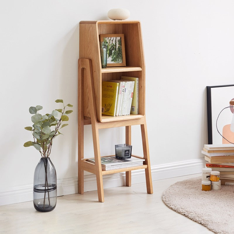Oak Solid Wood Side Cabinet Combination
