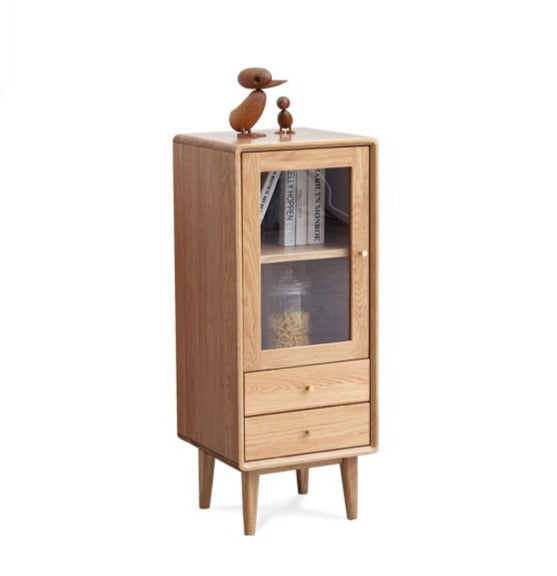 Side cabinet Oak solid wood"