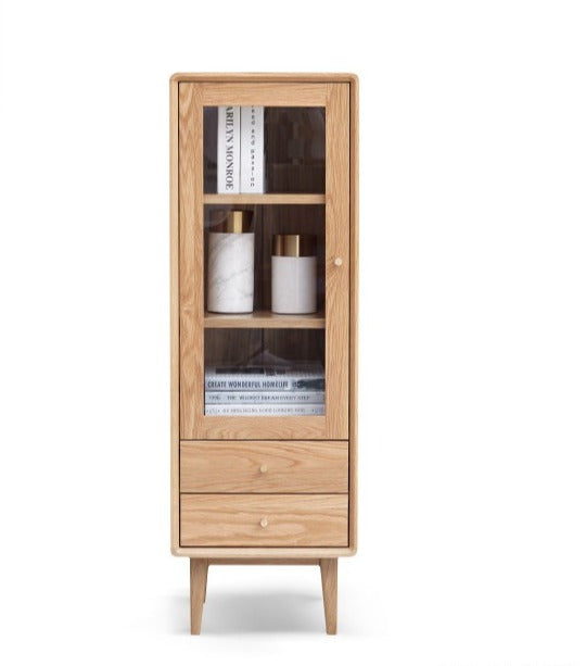 Side cabinet Oak solid wood"