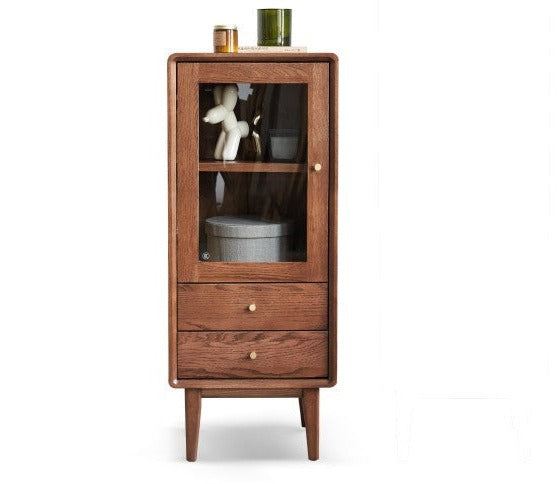 Side cabinet Oak solid wood"