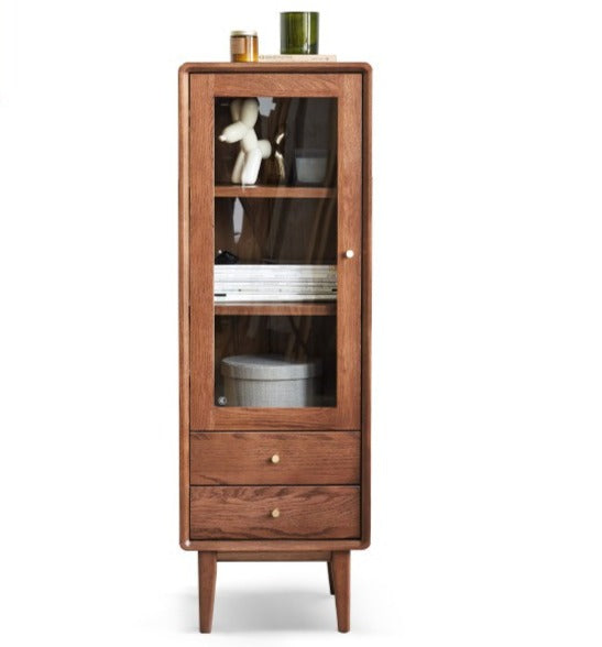 Side cabinet Oak solid wood"