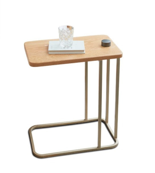 Side table Oak Solid wood"