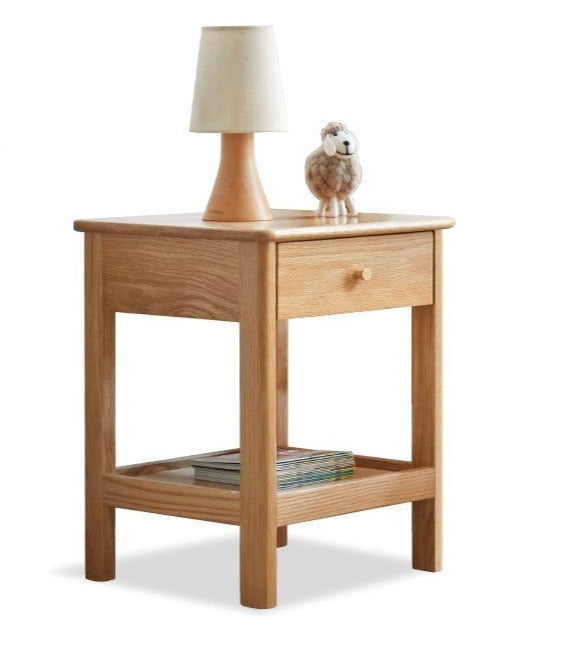 Nightstand, side table Oak solid wood"+