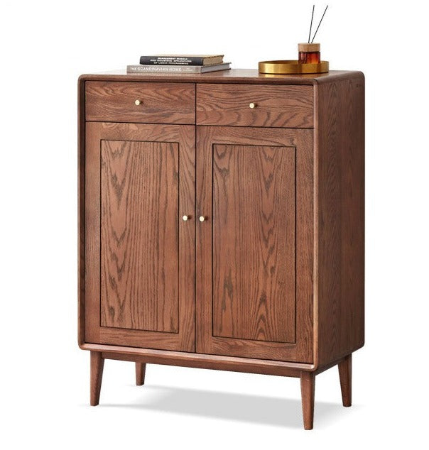 Shoe Cabinet Oak solid wood"+