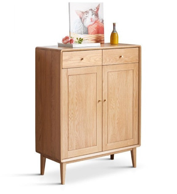 Shoe Cabinet Oak solid wood"+