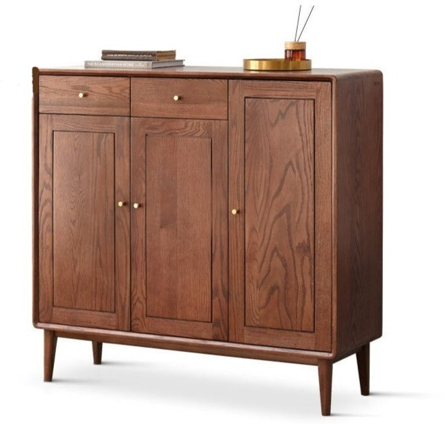 Shoe Cabinet Oak solid wood"+