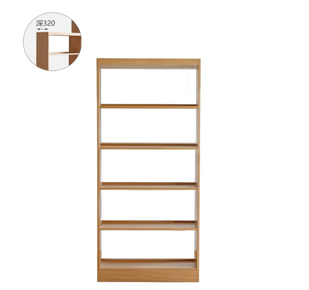 Floor To Ceiling Bookshelves Oak solid wood"