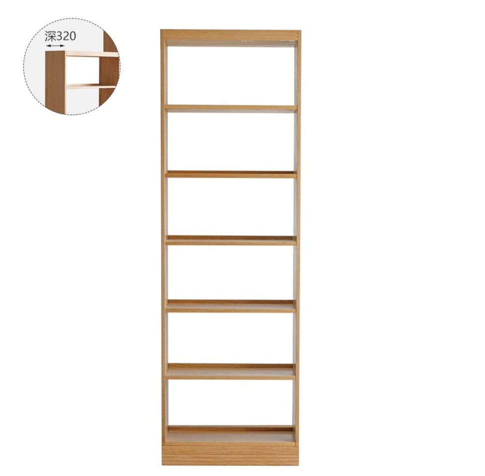 Floor To Ceiling Bookshelves Oak solid wood"