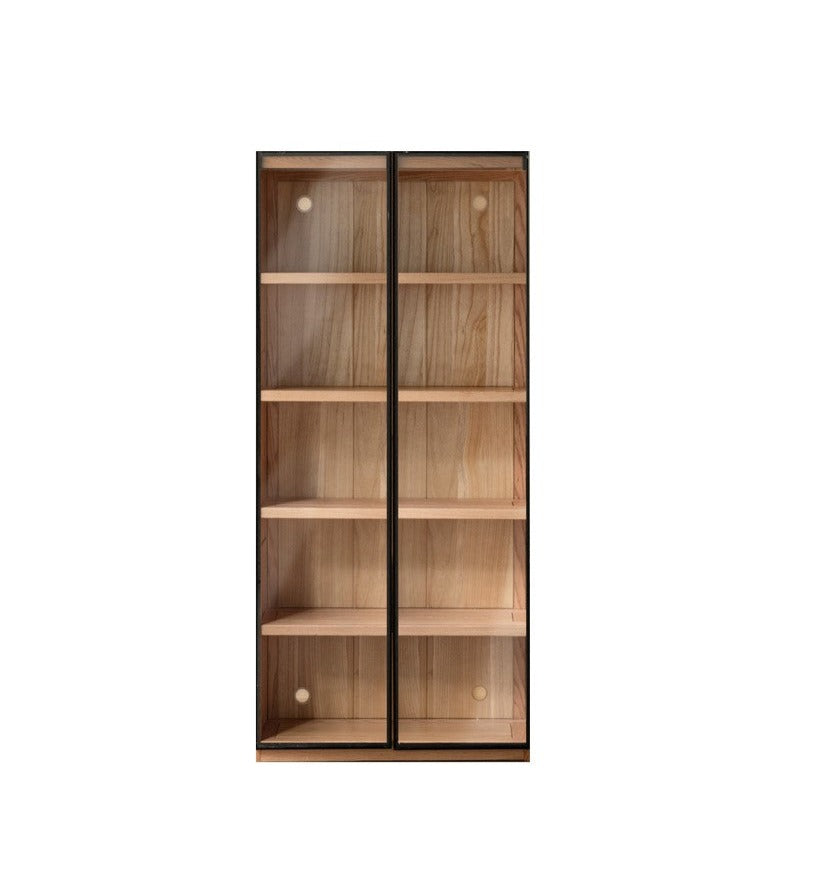 Combination bookcase bookshelf Oak solid wood"