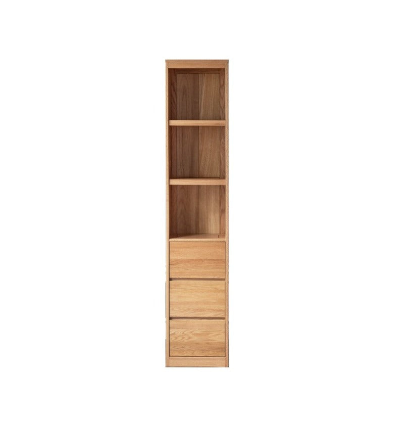 Combination bookcase bookshelf Oak solid wood"