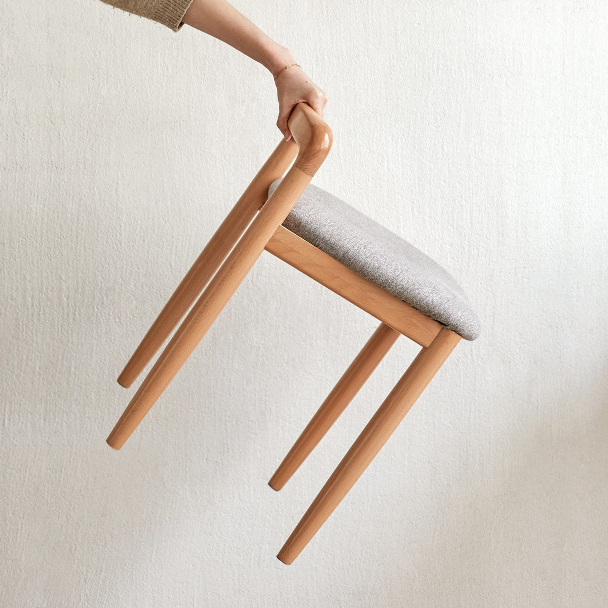 Makeup stool chair Solid wood