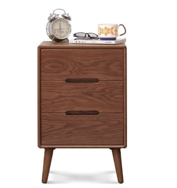 Oak solid wood Nightstand :
