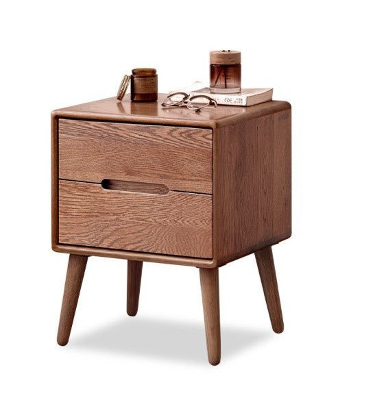 Oak solid wood Nightstand :
