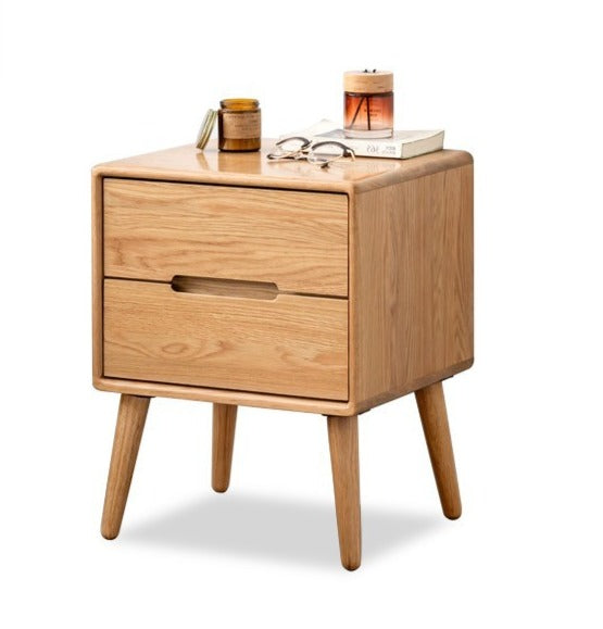 Oak solid wood Nightstand :