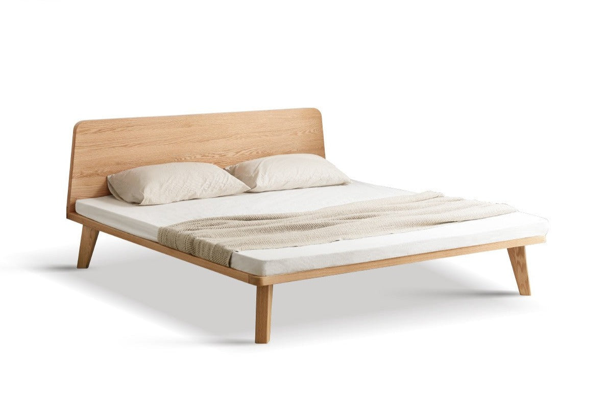 Oak Solid Wood Bed