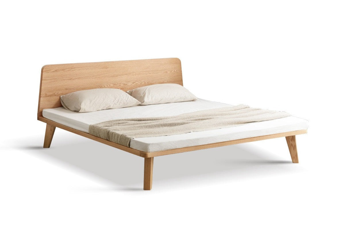 Oak Solid Wood Bed