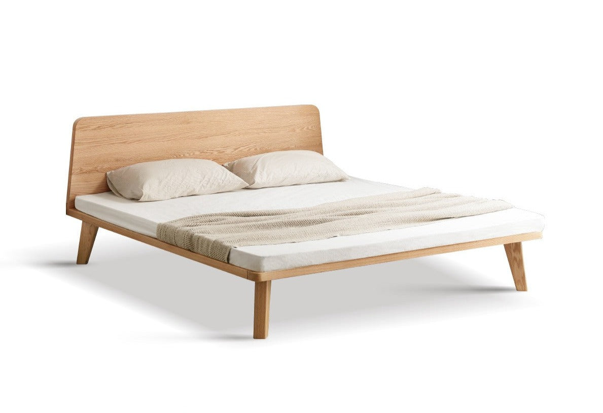 Oak Solid Wood Bed
