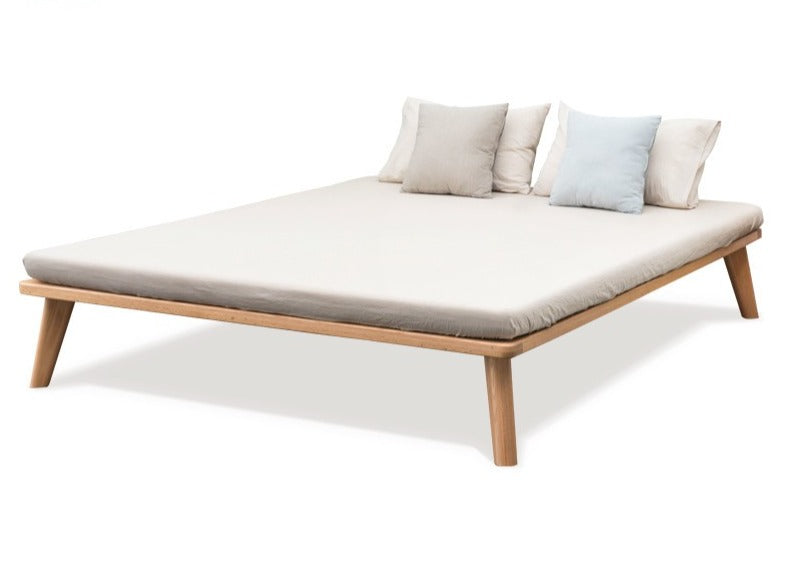Oak Solid Wood Bed