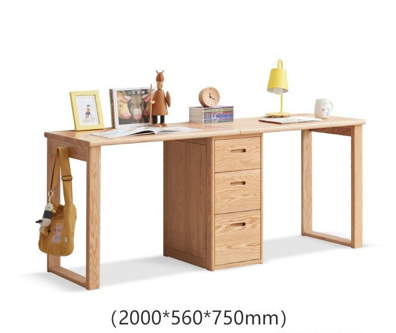 Bookshelve and double desk