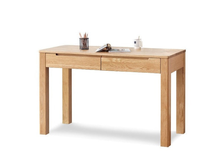 Oak, Beech Solid Wood Office Desk