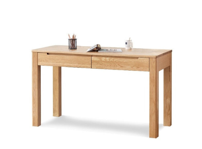 Oak, Beech Solid Wood Office Desk