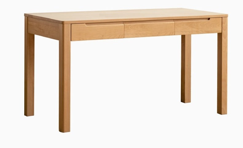 Oak, Beech Solid Wood Office Desk