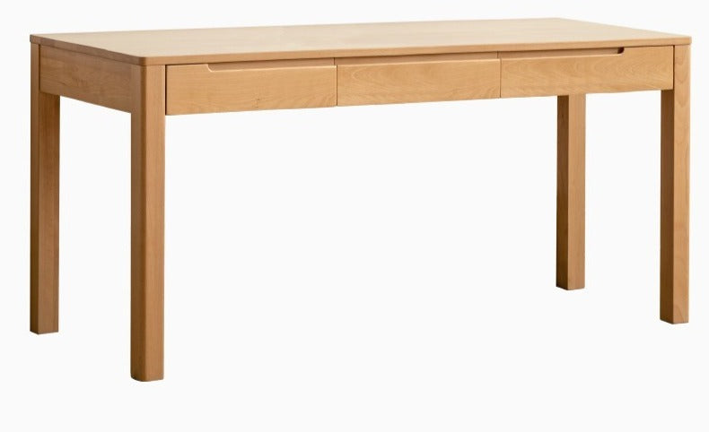 Oak, Beech Solid Wood Office Desk