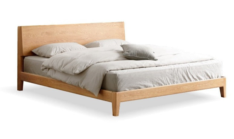 Oak Solid Wood with LED Light Bed