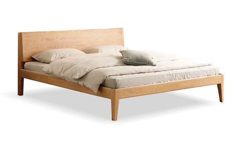 Oak Solid Wood with LED Light Bed