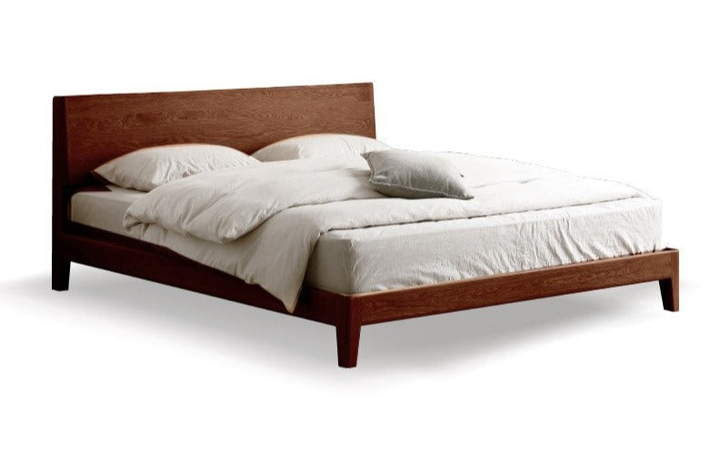 Oak Solid Wood with LED Light Bed
