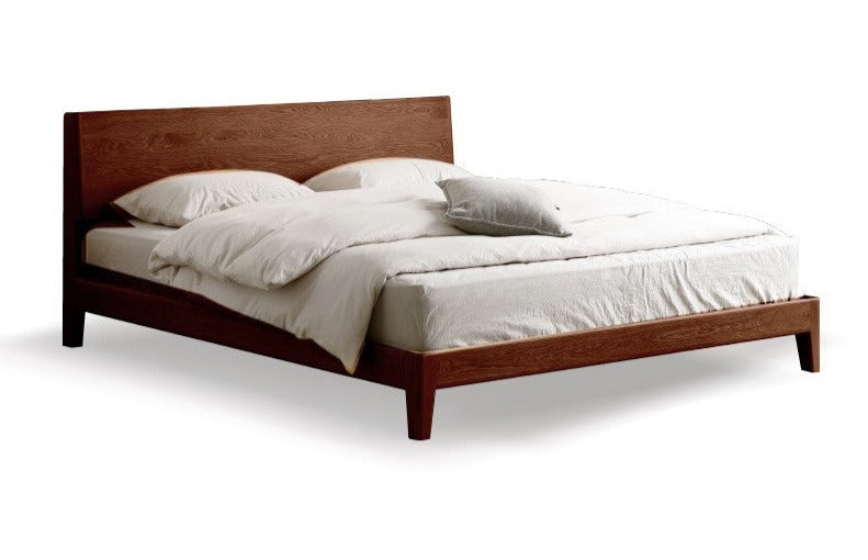 Oak Solid Wood with LED Light Bed