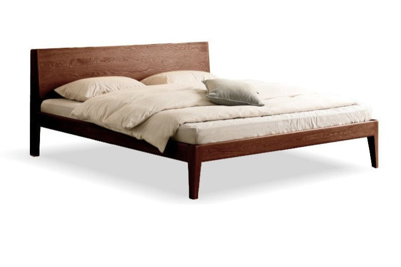 Oak Solid Wood with LED Light Bed