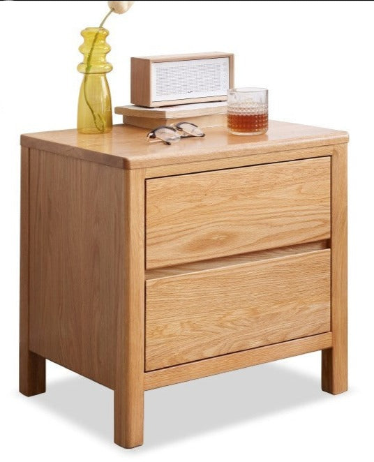Oak Solid Wood Nightstand