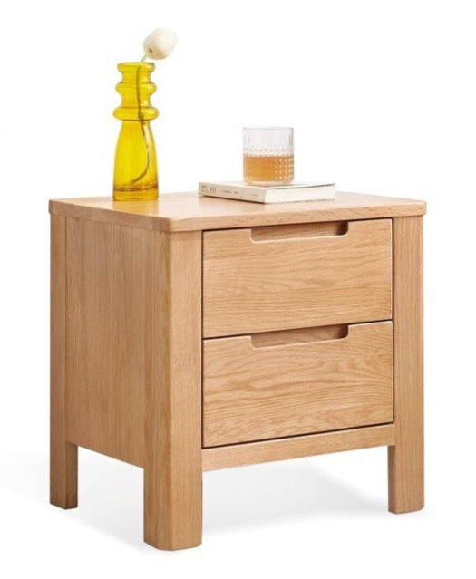 Oak Solid Wood Nightstand