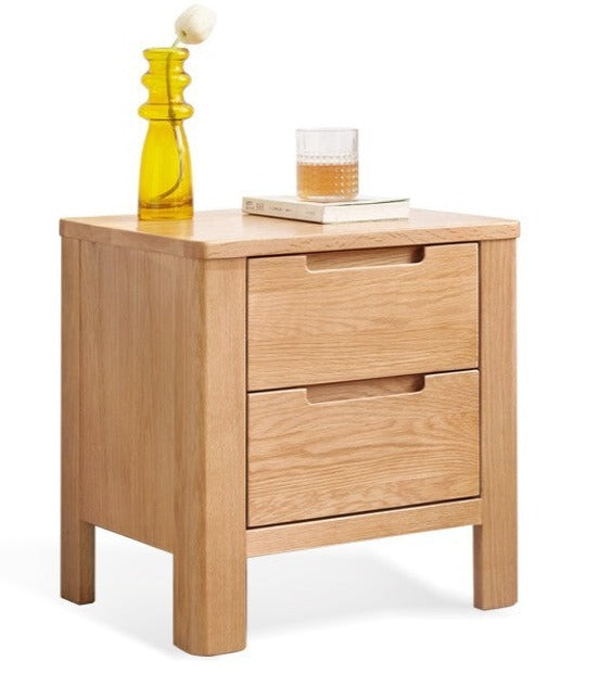 Oak Solid Wood Nightstand